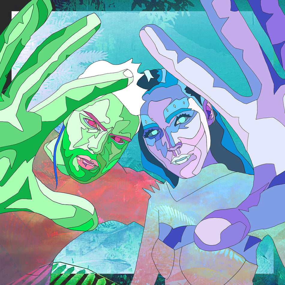 the album cover for Sofi Tukker - Dancing On The People