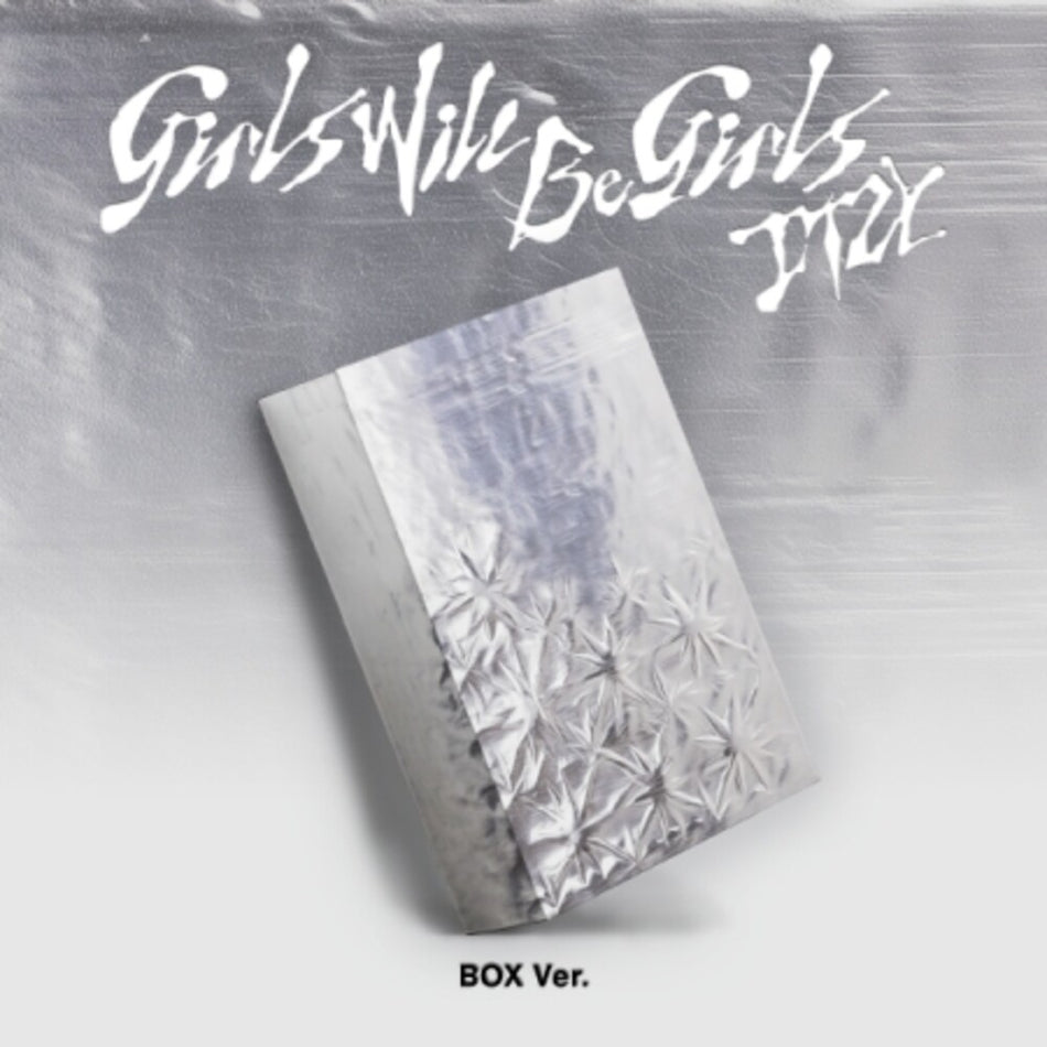 the album cover for ITZY - Girls Will Be Girls - Box Version (Pin) (Phob)