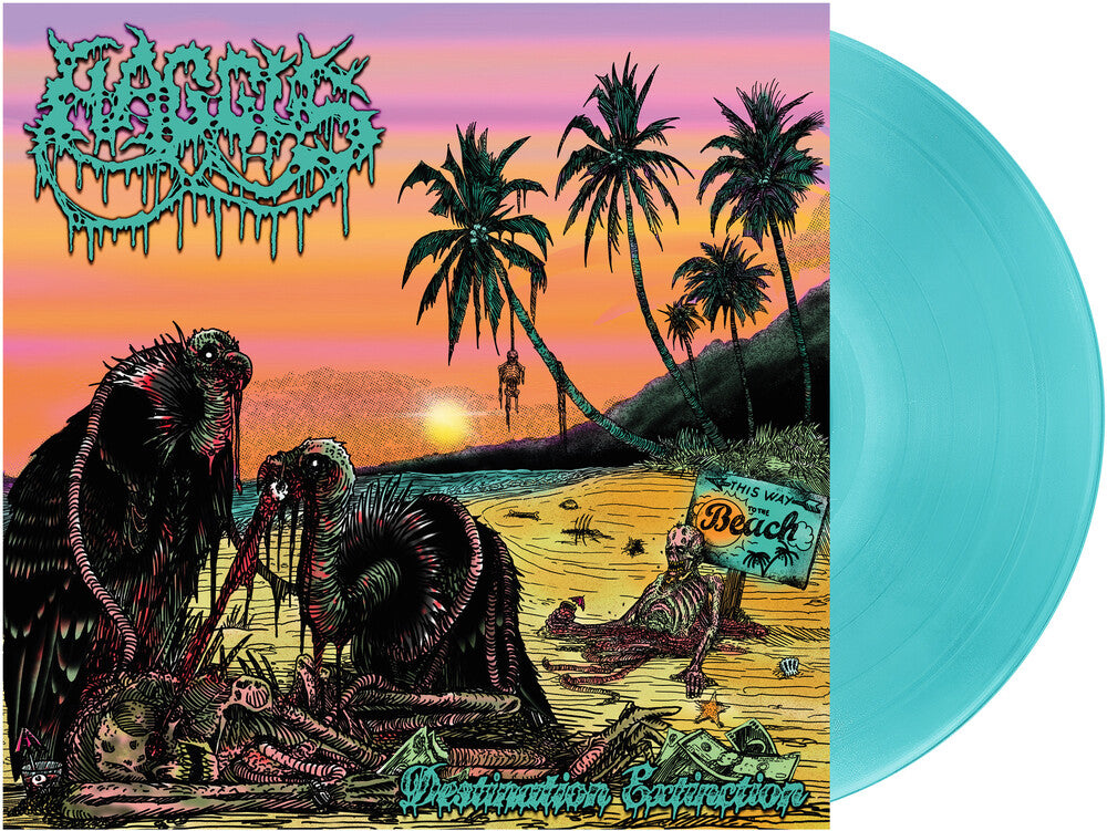 the album cover for Haggus - Destination Extinction