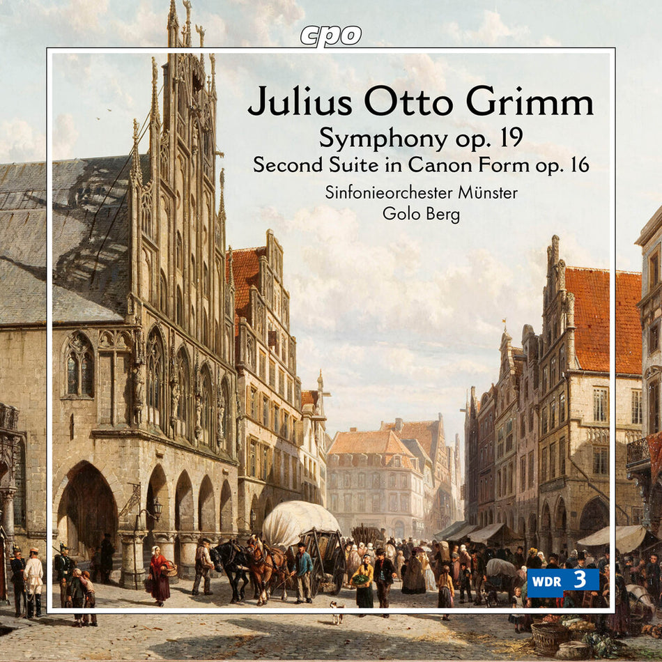 the album cover for Sinfonieorchester Munster / Grimm - Sym Op. 19 Suite