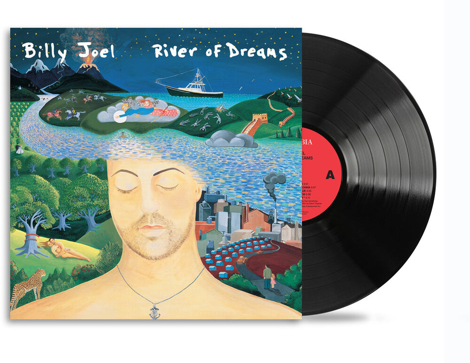 the album cover for Billy Joel - River Of Dreams