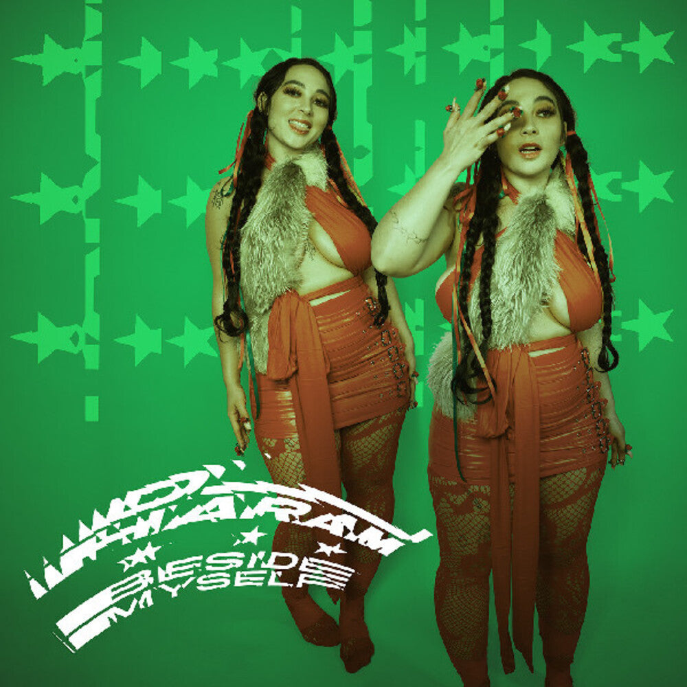 the album cover for DJ Haram - Beside Myself [Colored Vinyl] (Grn) [Download Included]