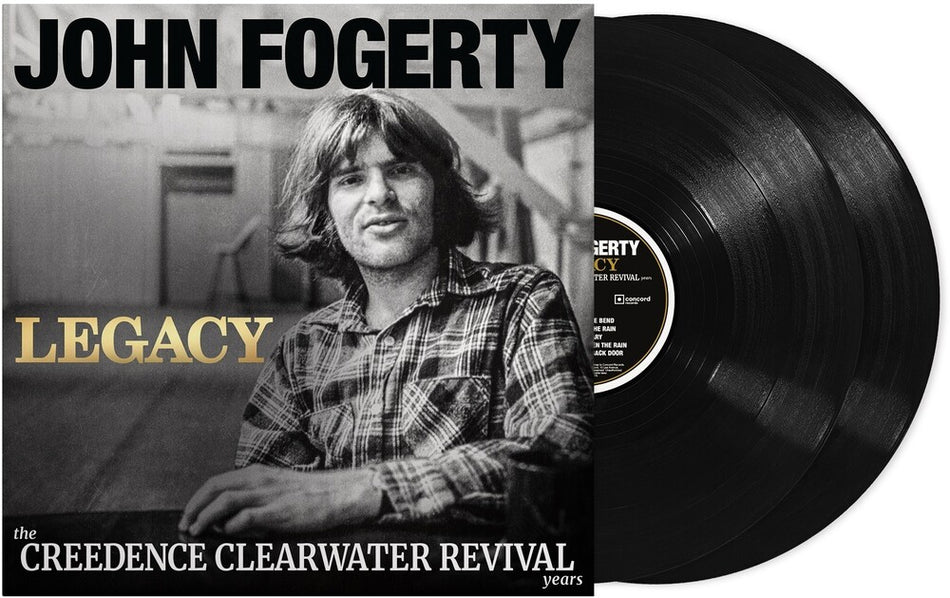 the album cover for John Fogerty - Legacy: the Creedence Clearwater Revival years -  [2 LP]