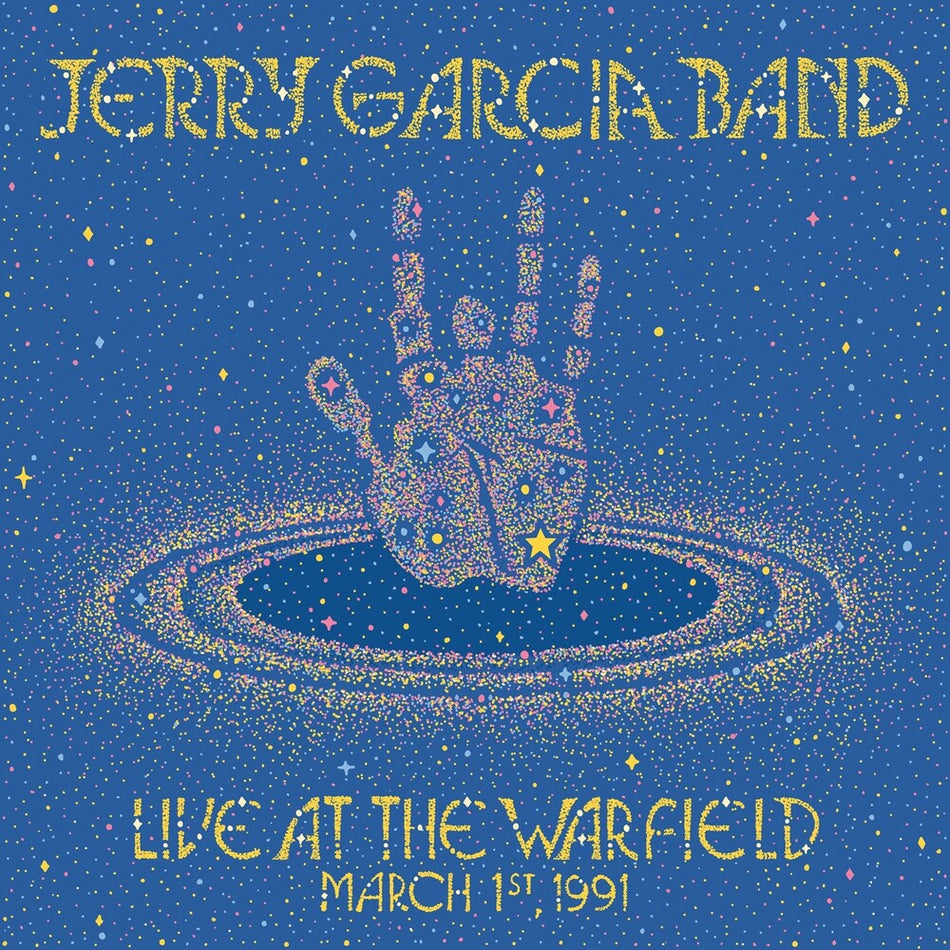 the album cover for Jerry Garcia - Live At The Warfield: March 1st, 1991