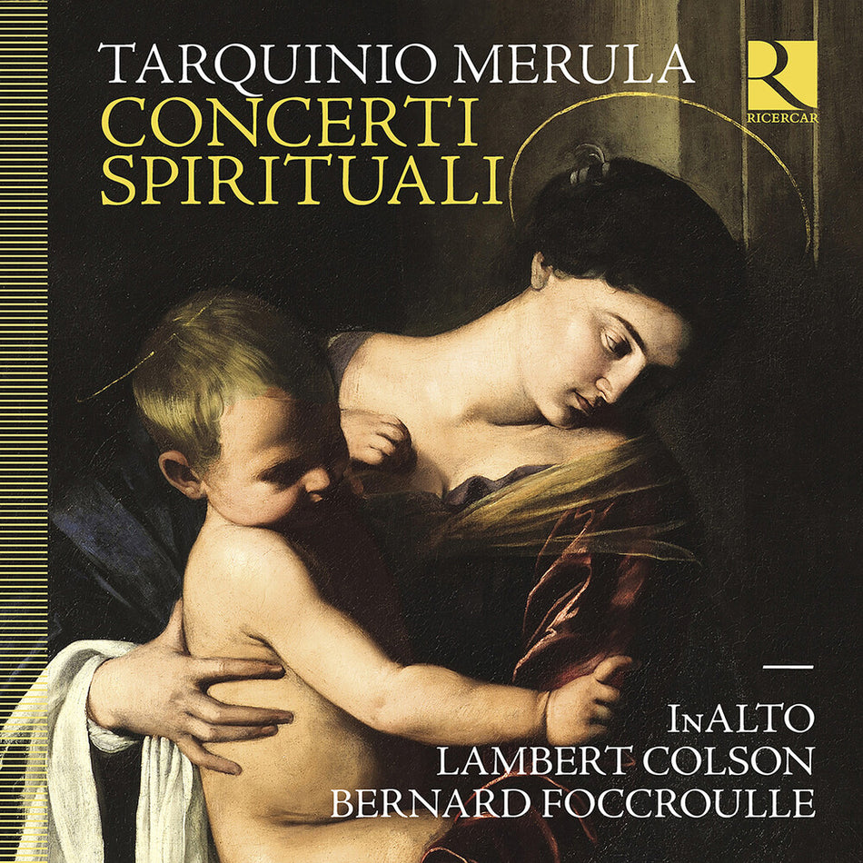 the album cover for InAlto - Merula: Concerti Spirituali