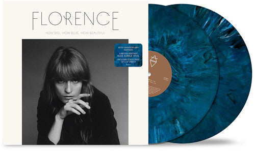 Florence & the Machine - How Big, How Blue, How Beautiful LP (2 Disc 10th Anniversary Blue Vinyl)