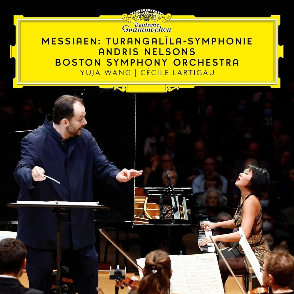 the album cover for Meeisaen / Yuja Wang  / Nelsons,Andris / Bso - Messiaen: Turangalila-Symphonie (Uk)