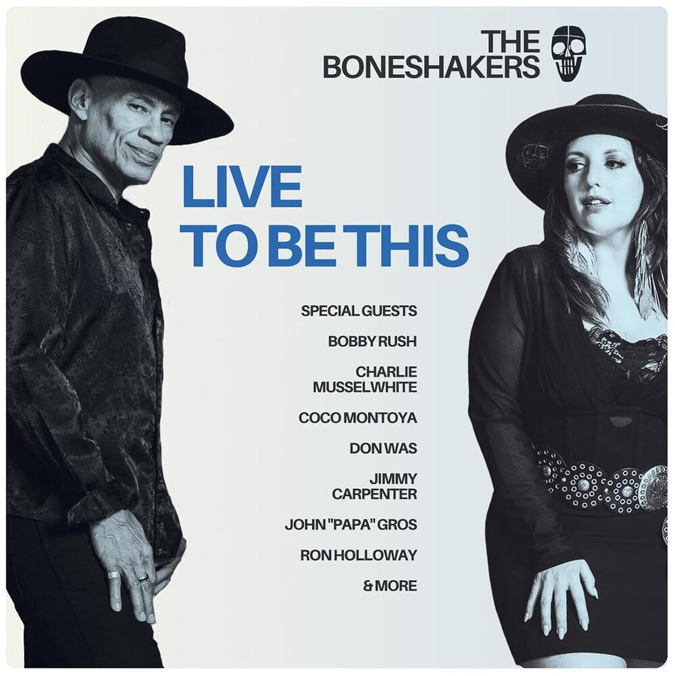 the album cover for Boneshakers - Live To Be This