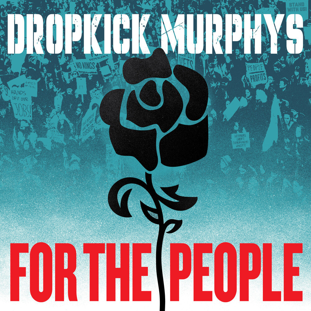 the album cover for Dropkick Murphys - For The People [Indie Exclusive Jade Green 2LP]