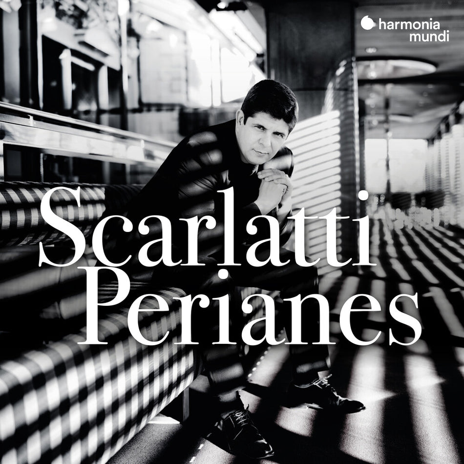 the album cover for Javier Perianes - Scarlatti