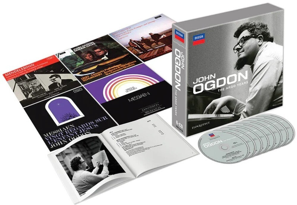 the album cover for John Ogdon - John Ogdon: The Argo Years (Box) (Aus)