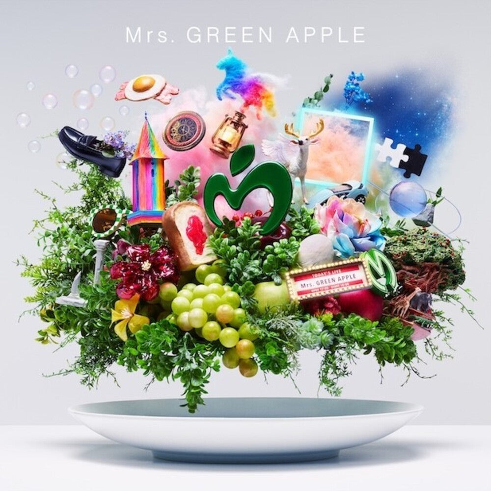 the album cover for Mrs. Green Apple - 10 (Jpn)