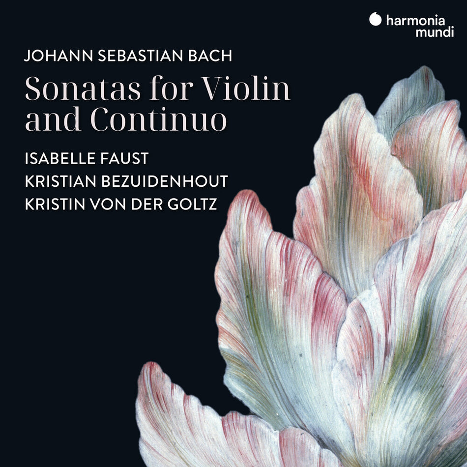 the album cover for Isabelle Faust - Bach: Sonatas For Violin & Continuo