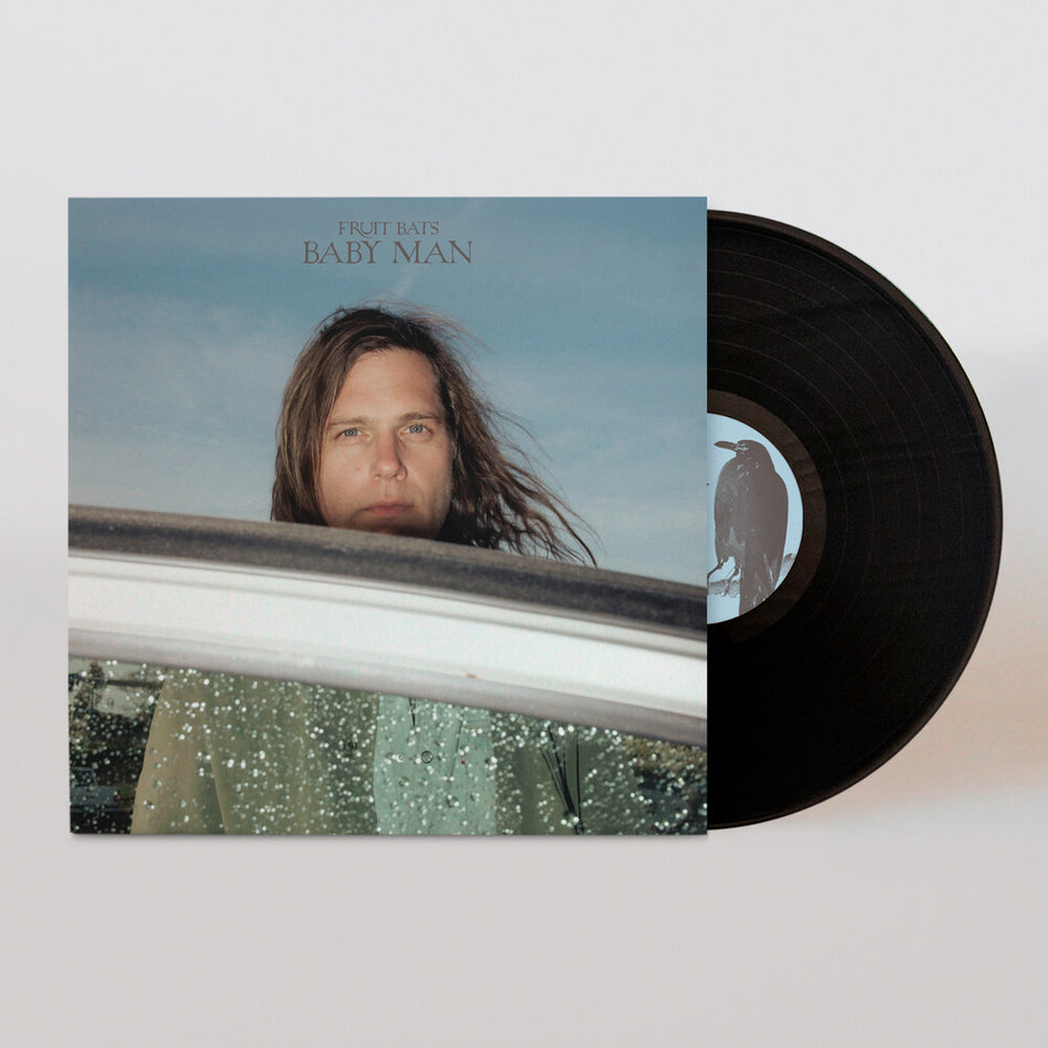 the album cover for Fruit Bats - Baby Man