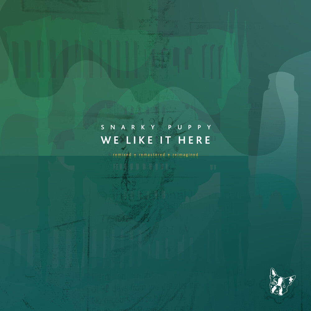 the album cover for Snarky Puppy - We Like It Here (Box) [Remastered] (Rmxs)