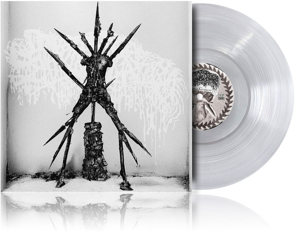 the album cover for Sanguisugabogg - Hideous Aftermath [Crystal Clear LP]
