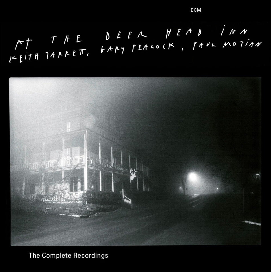 the album cover for Jarrett, Keith / Peacock, Gary / Motian, Paul - At The Deer Head Inn: The Complete Recordings