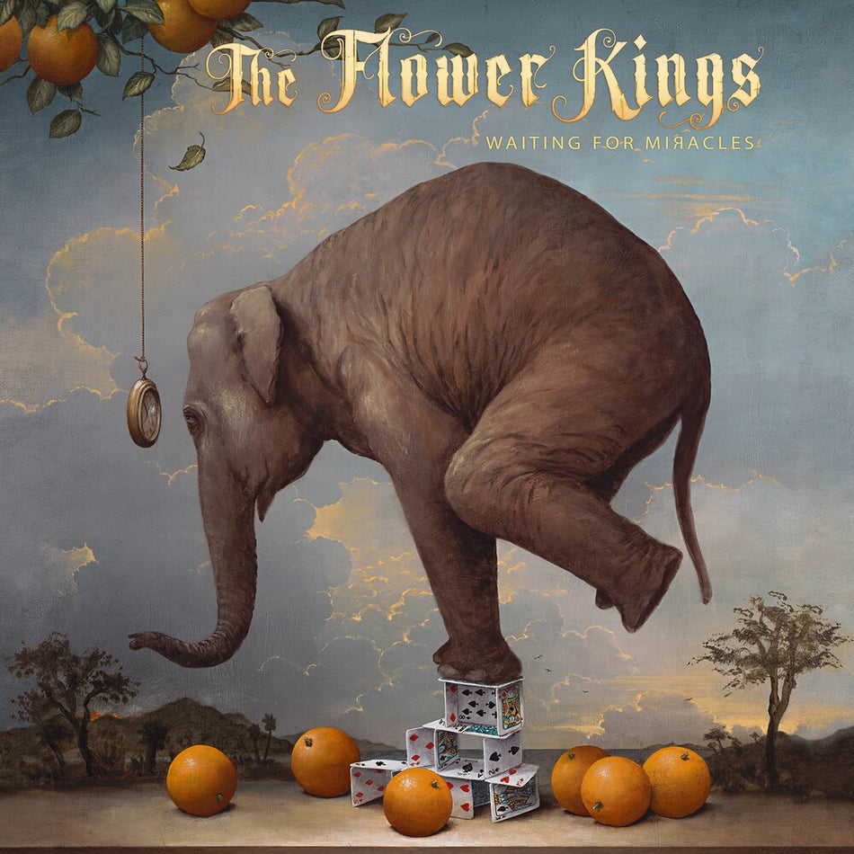 the album cover for Flower Kings - Waiting For Miracles