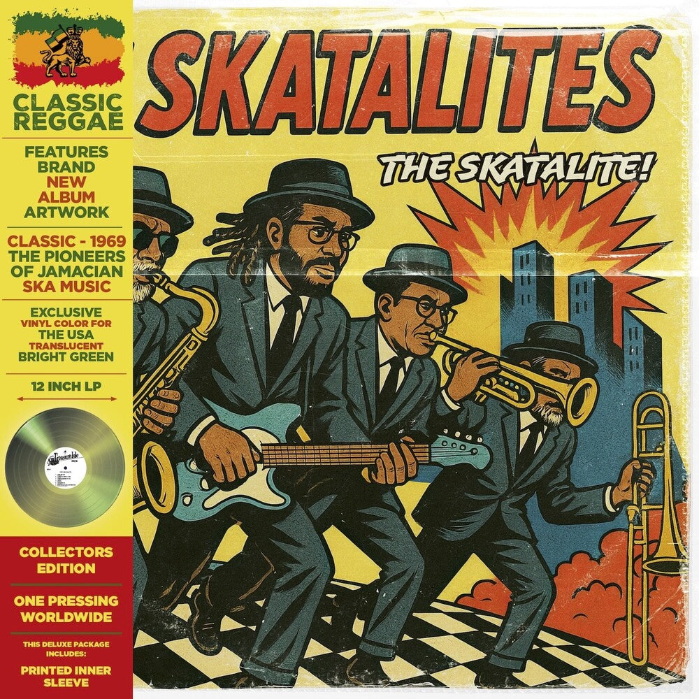 the album cover for Skatalites - The Skatalites - Bright Green