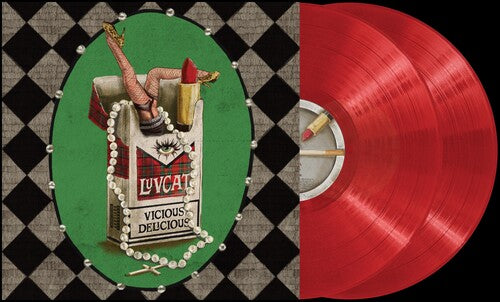Luvcat - Vicious Delicious LP (Indie Exclusive 2-Disc Clear Red Vinyl)