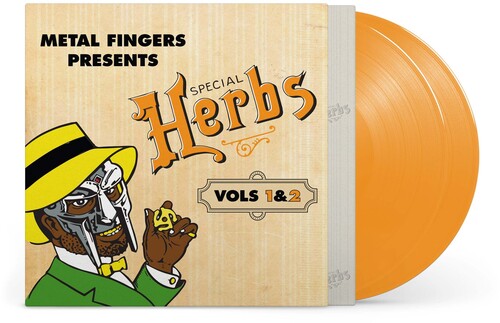 MF DOOM - Metal Fingers Presents: Special Herbs Vol. 1 & 2 LP (2-Disc Orange Vinyl)