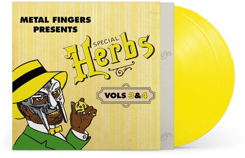 MF DOOM - Metal Fingers Presents: Special Herbs Vol. 3 & 4 LP (2-Disc Yellow Vinyl)
