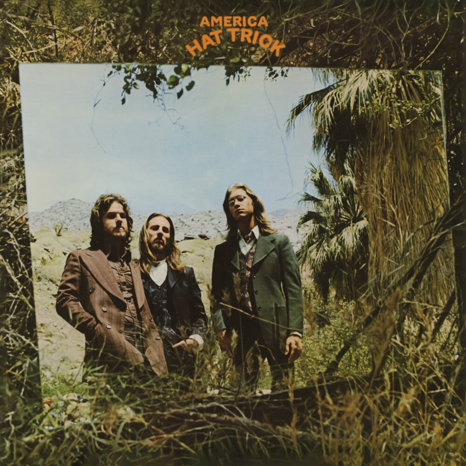 the album cover for America - Hat Trick (Hol)