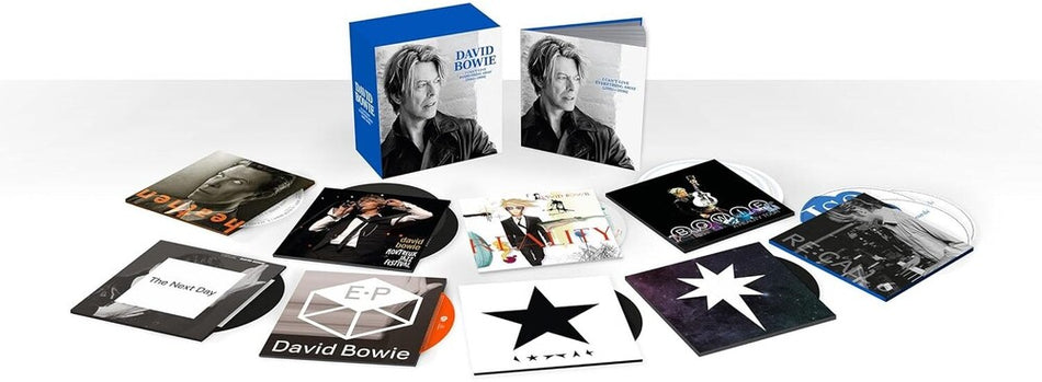 the album cover for David Bowie - Can't Give Everything Away (Box)