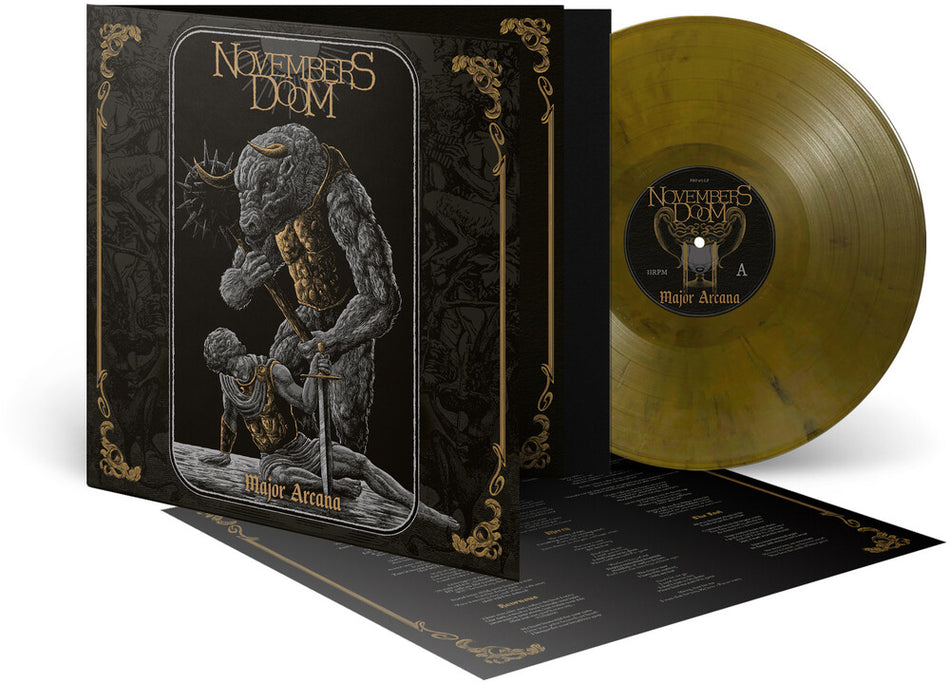 the album cover for Novembers Doom - Major Arcana (Blk) [Colored Vinyl] (Gate) (Gol) [Limited Edition]