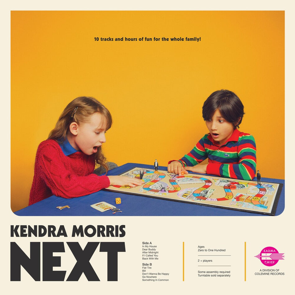 the album cover for Kendra Morris - Next - Blue (Blue) [Colored Vinyl] (Ylw)