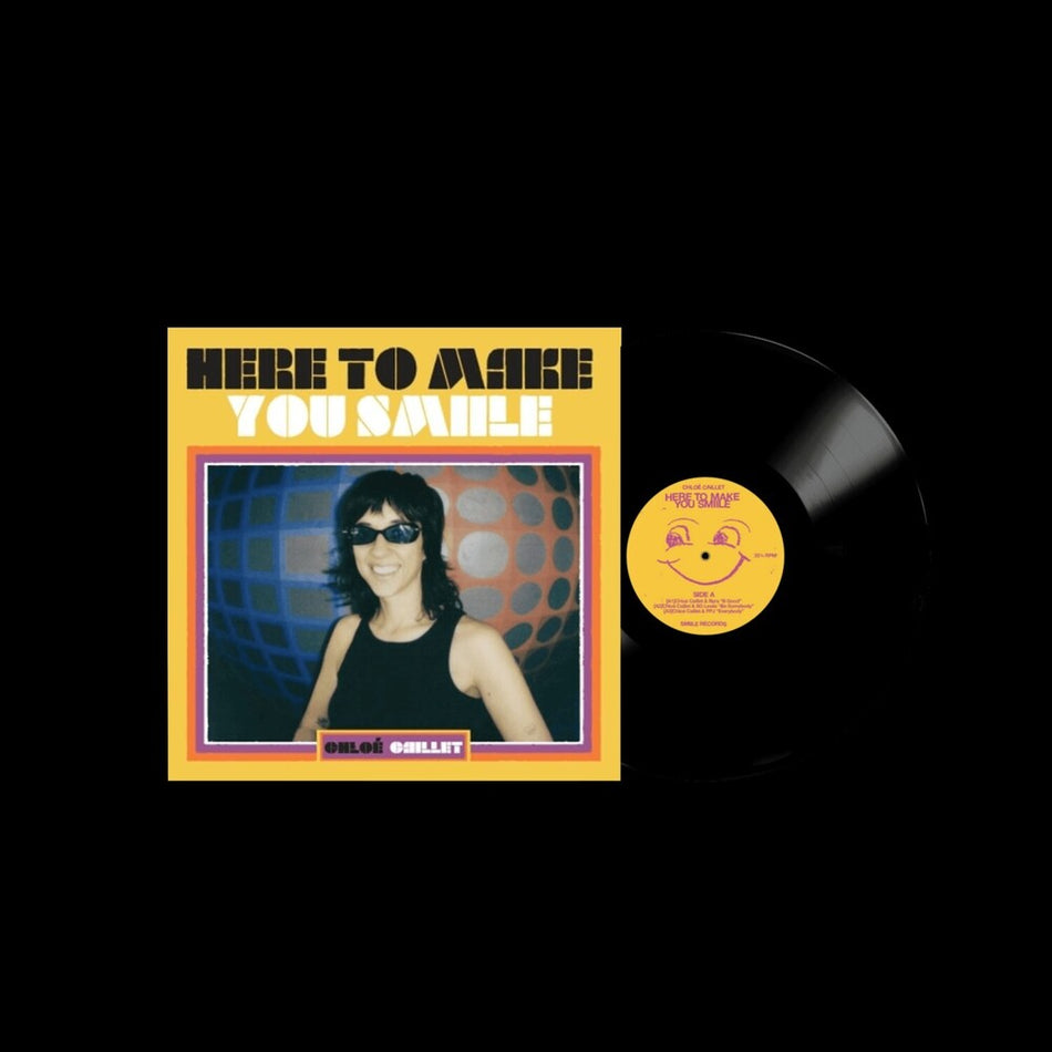 the album cover for Chloe Caillet - Here To Make You Smiile