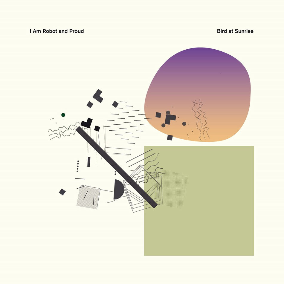 the album cover for I Am Robot & Proud - Bird At Sunrise [Clear Vinyl] [Limited Edition] [Download Included]