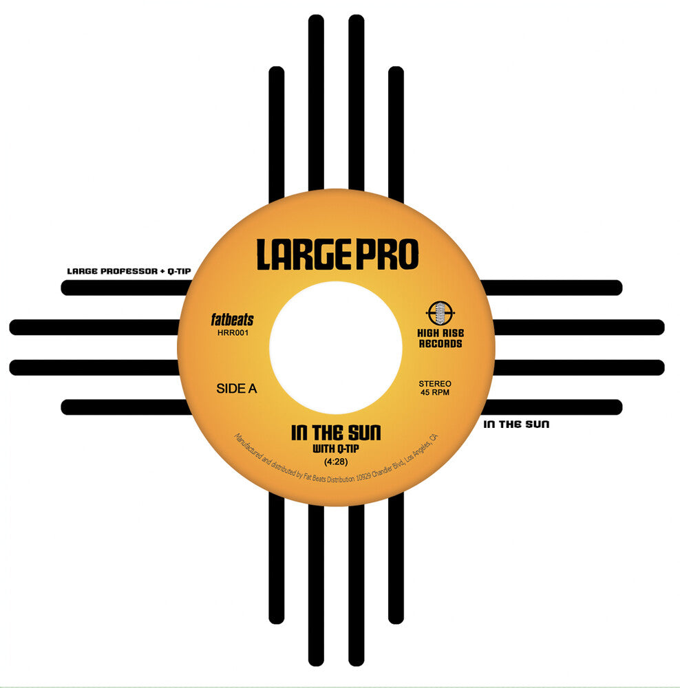 the album cover for Large Professor - In the Sun