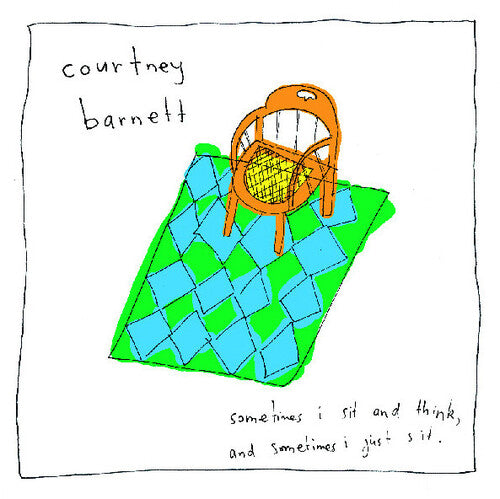 Courtney Barnett - Sometimes I Sit and Think, and Sometimes I Just Sit LP (Indie Exclusive Clear/Red/Yellow Splatter Vinyl)