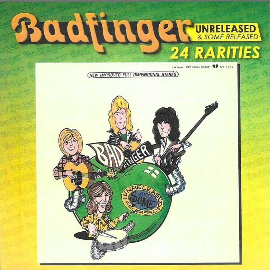 the album cover for Badfinger - Unreleased And Some Released