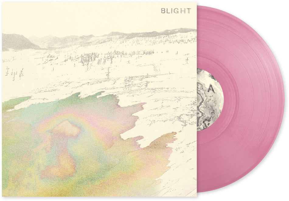 the album cover for The Antlers - Blight [Clear Pink Vinyl]