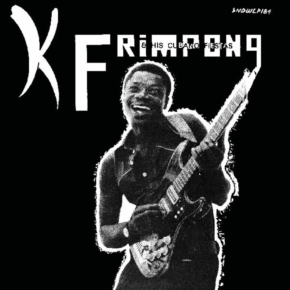 the album cover for K Frimpong . & His Cubano Fiestas - Black Album