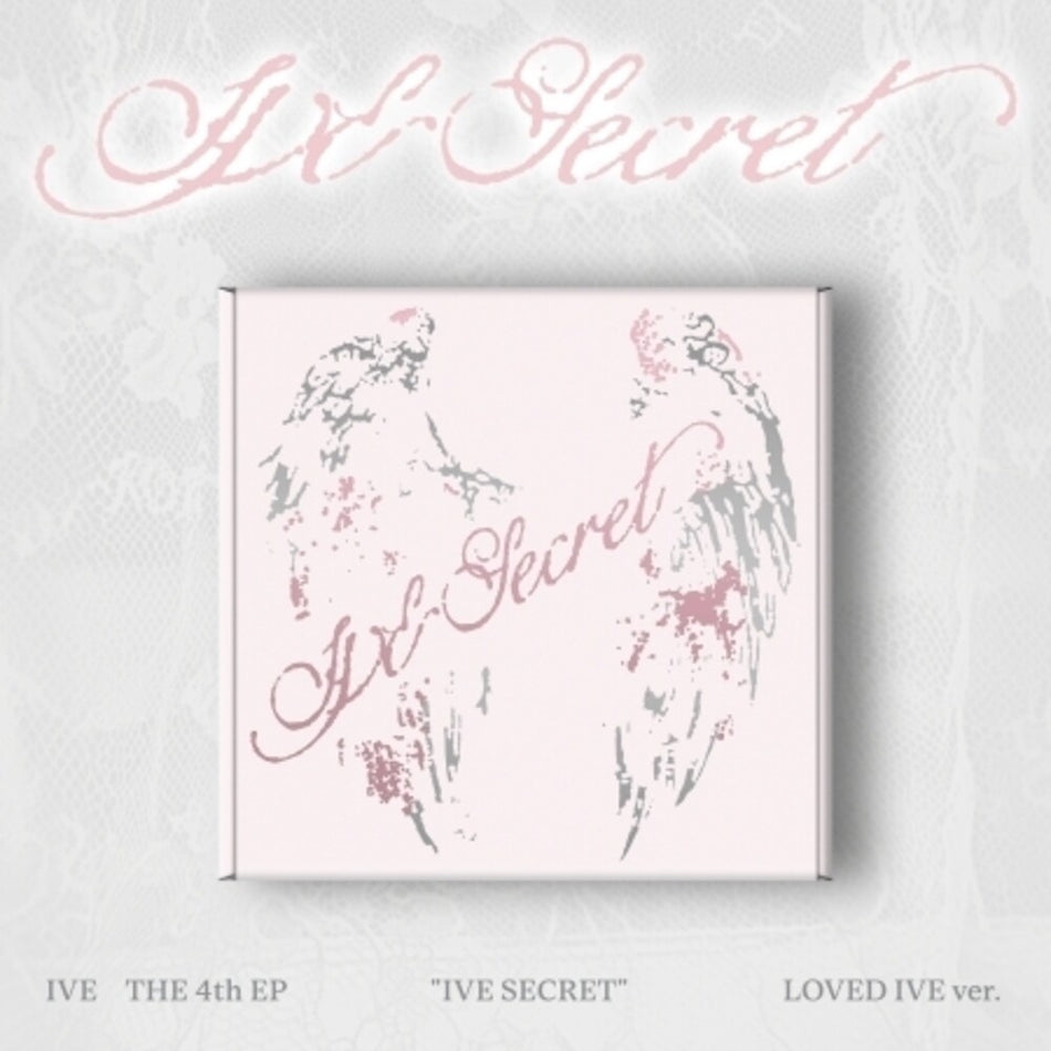 the album cover for IVE - Ive Secret - Loved Ive Version (Post) (Stic)