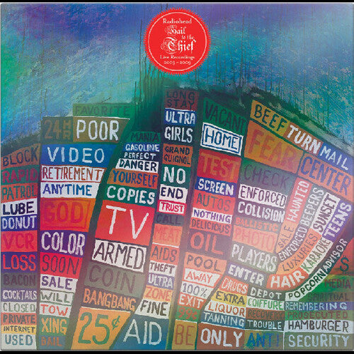 Radiohead - Hail To The Thief (Live Recordings 2003-2009) LP (Indie Exclusive Red Vinyl)