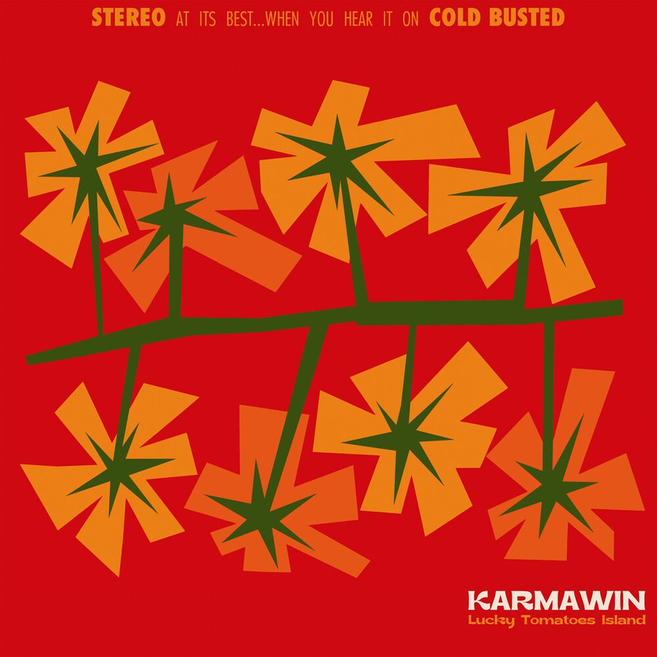 the album cover for Karmawin - Lucky Tomatoes Island [Colored Vinyl] (Org)