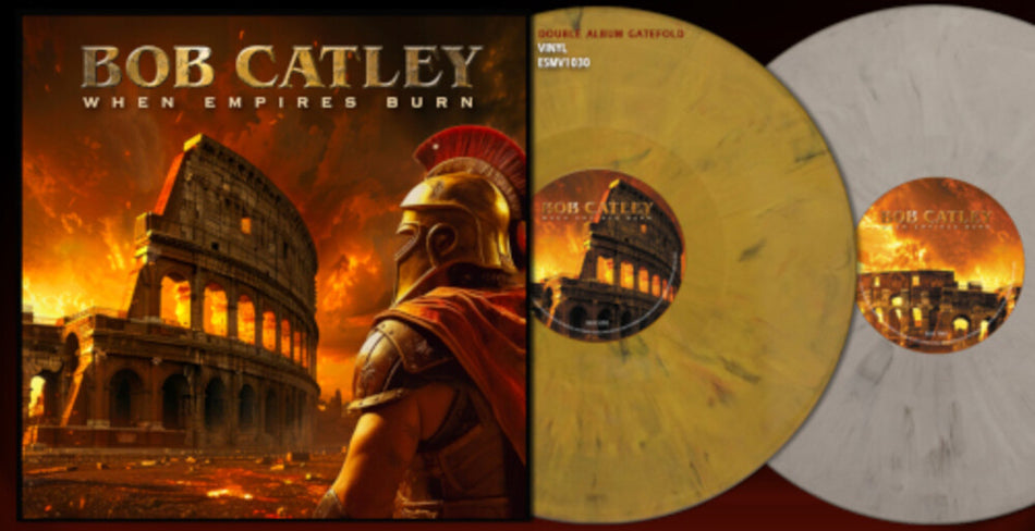 the album cover for Bob Catley - When Empires Burn [Colored Vinyl] [Limited Edition] [180 Gram]