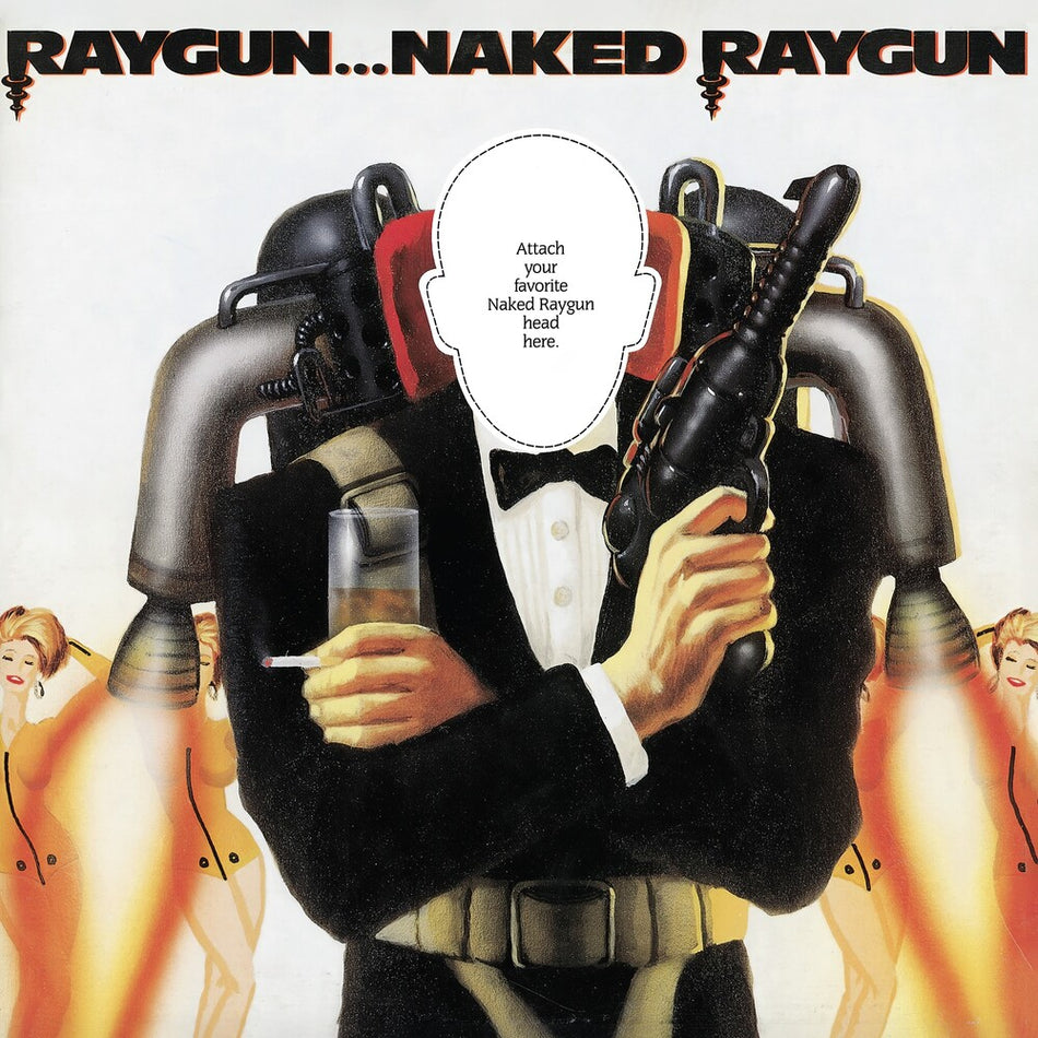 the album cover for Naked Raygun - Raygun Naked Raygun - Orange [Colored Vinyl] (Org) [Remastered]