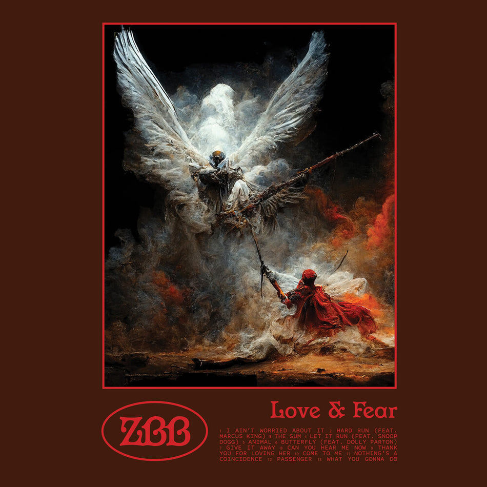 the album cover for Zac Brown - Love & Fear [180 Gram]