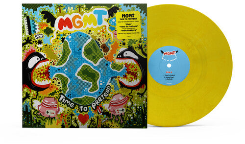 MGMT - Time to Pretend LP (Banana Yellow Vinyl)