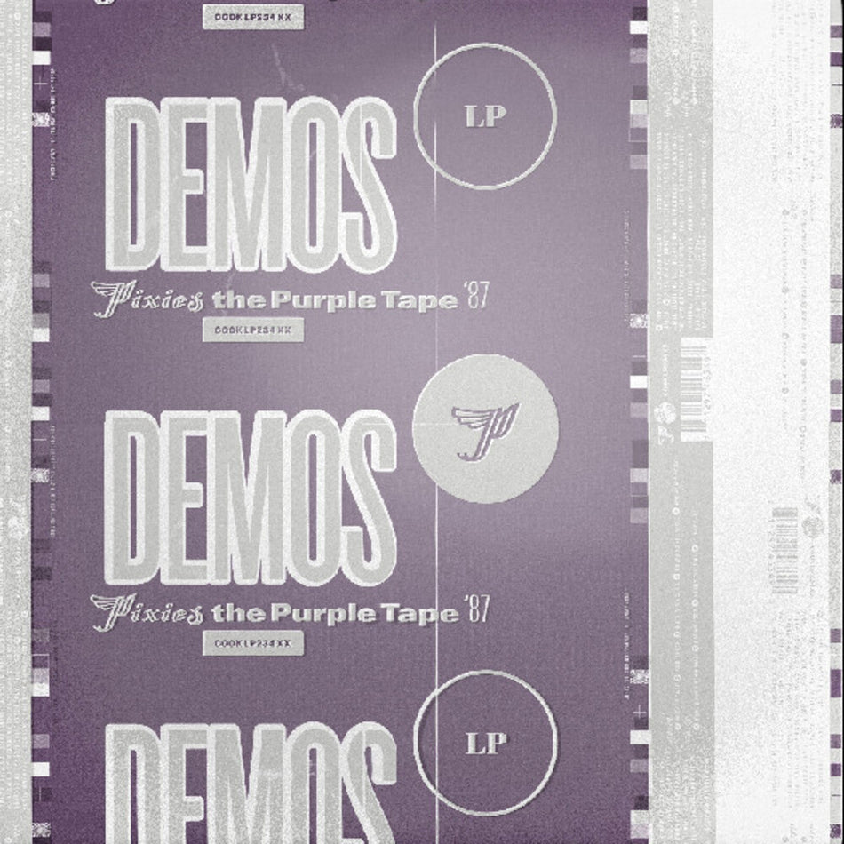 the album cover for Pixies - Demos [Purple & Black Colored Vinyl]