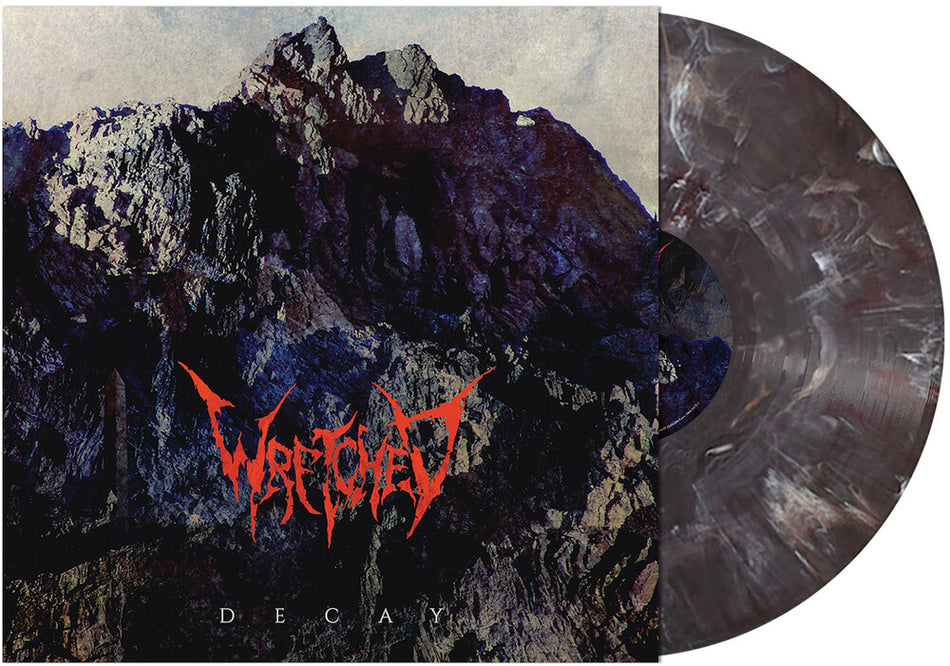 the album cover for Wretched - Decay [Blackout LP]