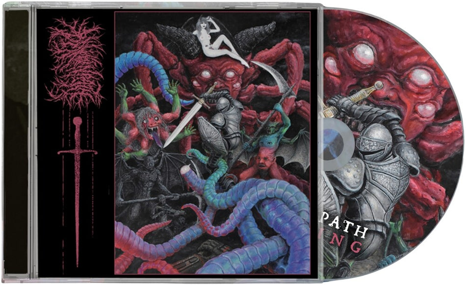the album cover for Barren Path - Grieving