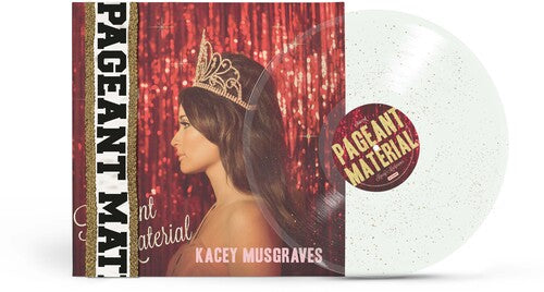 Kacey Musgraves - Pageant Material LP (10th Anniversary Clear with Gold Glitter Vinyl)