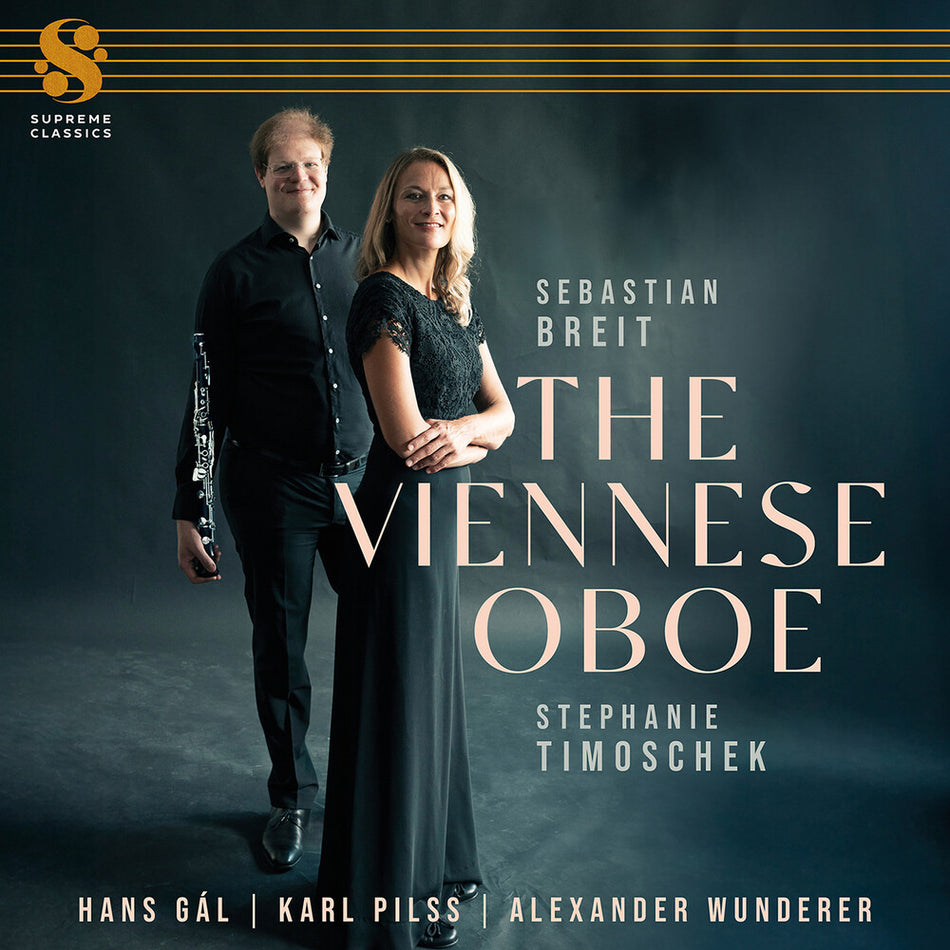 the album cover for Sebastian Breit - Viennese Oboe