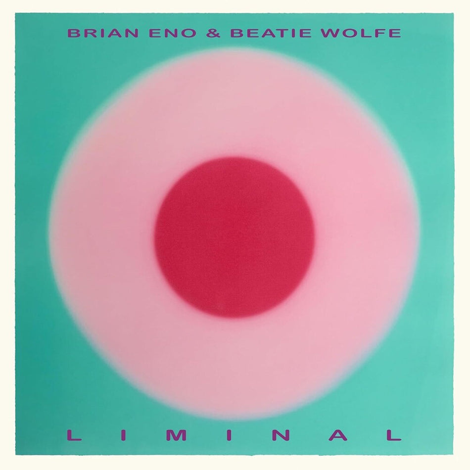 the album cover for Brian Eno and Beatie Wolfe - Liminal